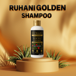Ruhani Golden Shampoo 200ml – Hair Growth & Dandruff Control Formula